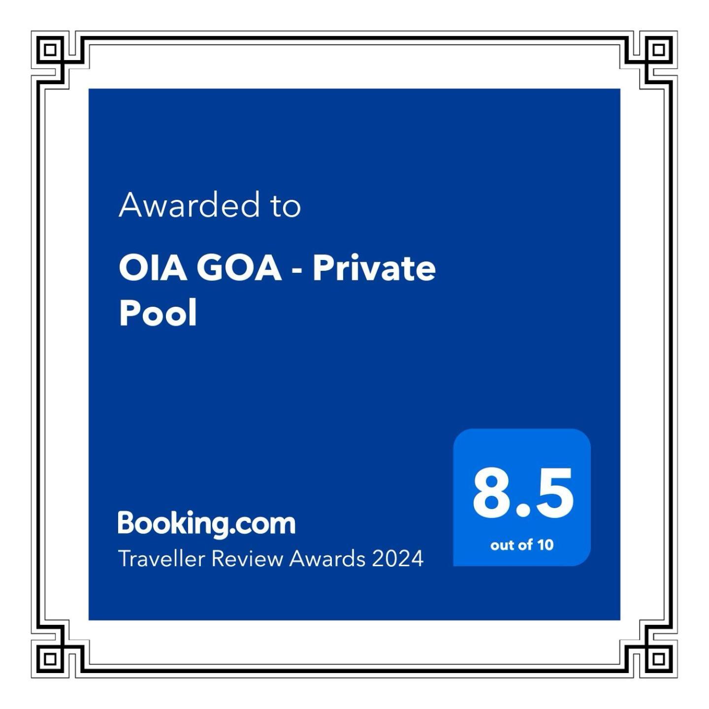 Hotel Oia Goa - Private Pool Vagator Exteriér fotografie